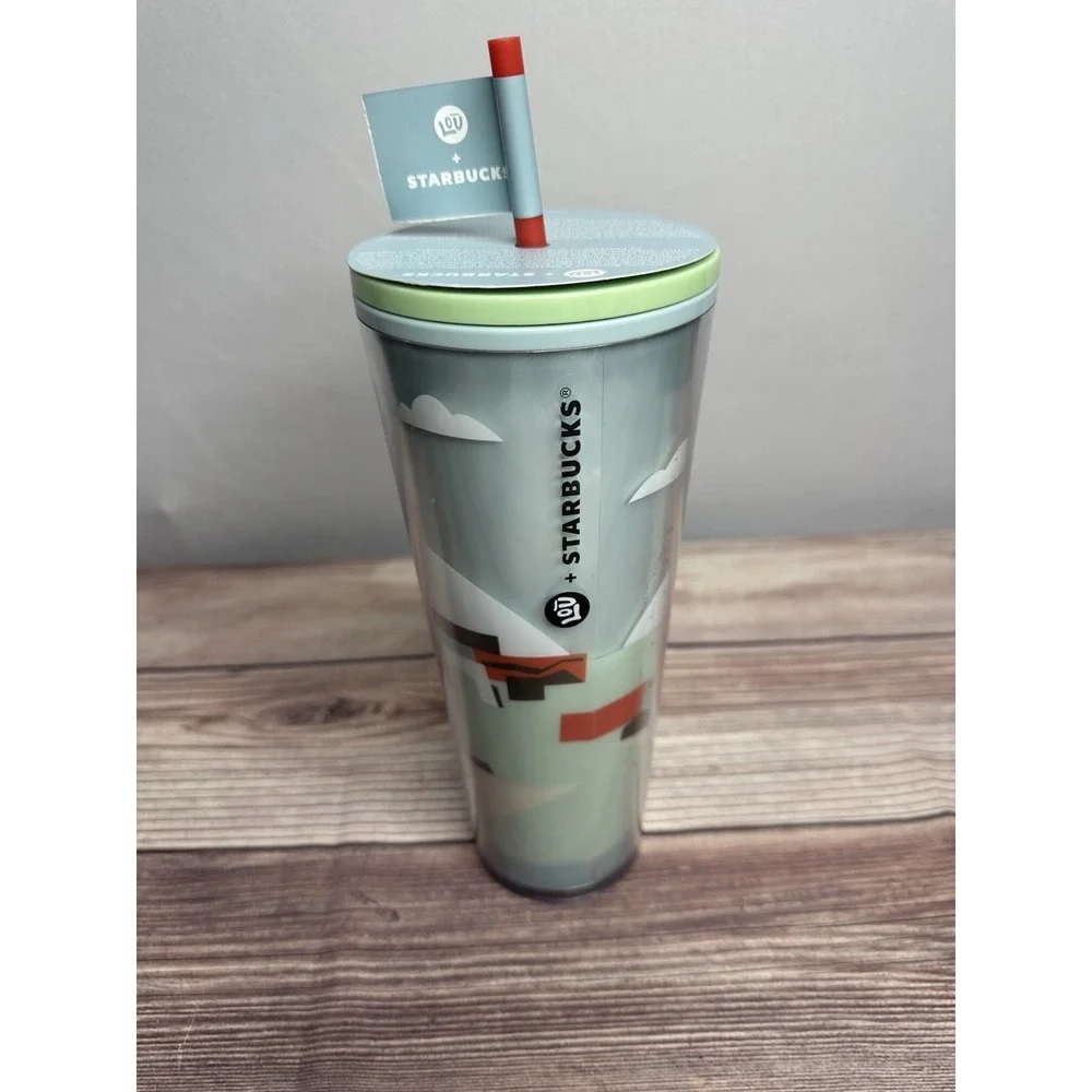 Starbucks + Lou Black History 2024 Seattle Artist Damon Brown Art Venti Cup 24oz